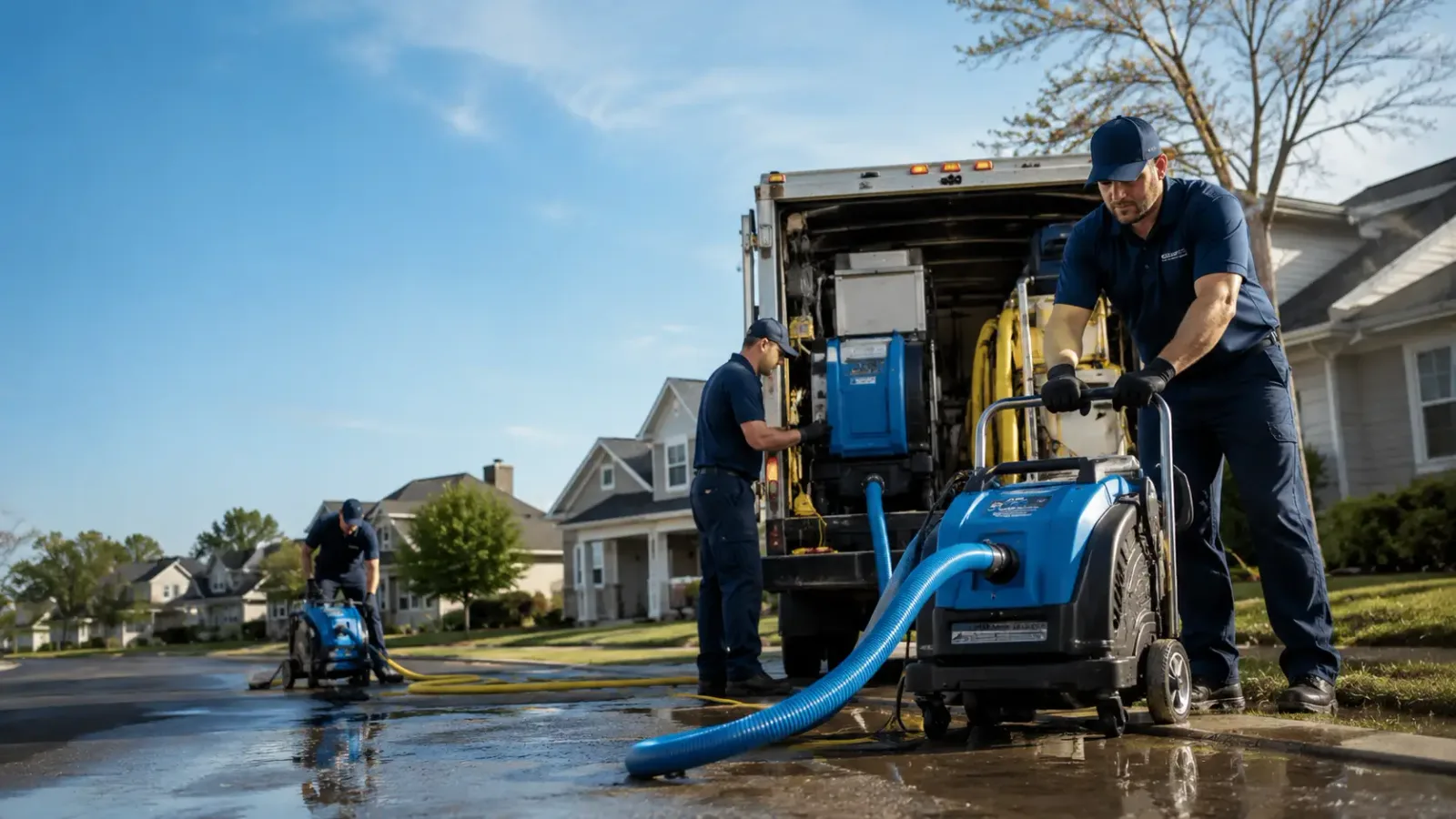 Flood Damage Cleanup in Industry, PA